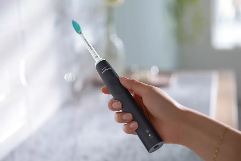 Elektriskā zobu birste Philips HX3675/15, melna/rozā