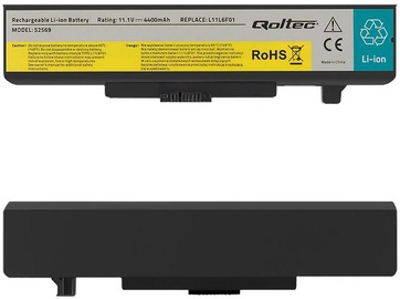Qoltec Long Life Notebook Battery For Lenovo Y480/G480 4400mAh