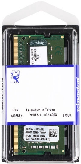 Operatyvioji atmintis (RAM) Kingston KCP424SD816, DDR4 (SO-DIMM), 16 GB, 2400 MHz