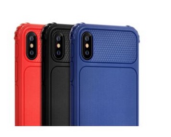 Чехол Devia Shark1 Shockproof Case For iPhone XS, синий, 5.8 ″