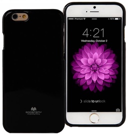 Mercury Jelly Back Cover For Apple iPhone 6/6s Black