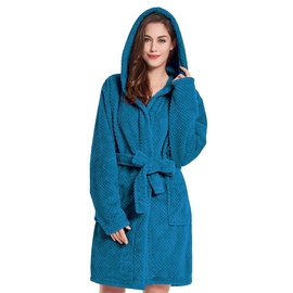 Hommikumantel DecoKing Sleepyhead, sinine/roheline, XL