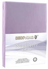 Voodilina DecoKing Nephrite, violetne, kummiga