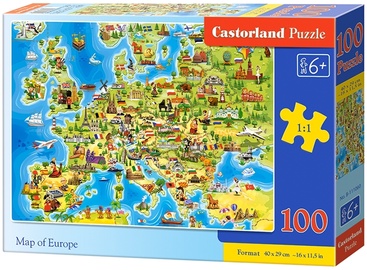 Пазл Castorland Map of Europe B-111060, 40 см x 29 см