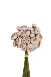 Букет искусственных цветов, лютик, розовый, 290 мм