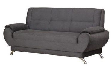 Bodzio Livonia Sofa 3 Velor Dark Gray