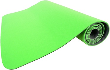 SMJ Yoga Mat 172x61x0.4cm Green/Grey