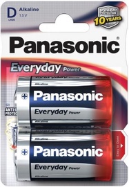 Baterijas Panasonic Everyday Power, C, 2 gab.