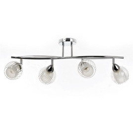 GAISM.MONTĀŽ. 93309CR/4H.CL+WT 4X60W E14 (FUTURA)