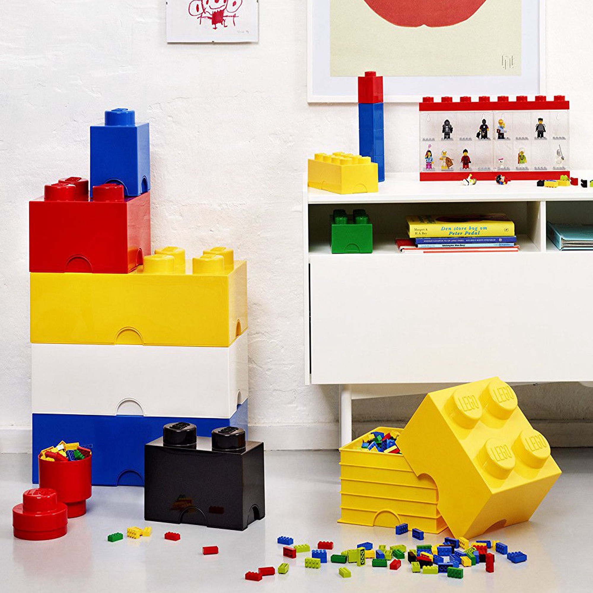 Konstruktorius LEGO Storage Brick 4 Knobs Medium Yellow Senukai.lt