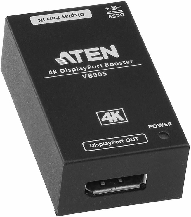 Adapteris Aten VB905 Displayport, Displayport, melna