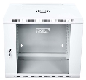 Digitus Double Section Wall Cabinet 19" 9U/550 mm Grey
