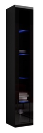 Cama Meble Vigo 180 Glass Case Black/Black Gloss