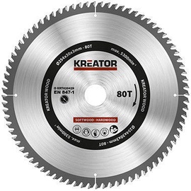 Kreator Sawblade 254x30x3mm 80T