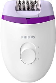Epilators Philips Satinelle Essential BRE225/00, balta/violeta