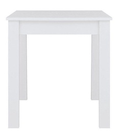 Söögilaud Bryk, valge, 690 mm x 690 mm x 760 mm
