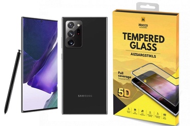 Mocco Full Glue 5D Signature Edition Tempered Glass Full Coverage With Frame Samsung Note 20 Ultra Black