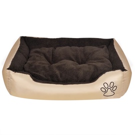 Кровать для животных VLX Dog Bed, серый, 750 мм x 580 мм