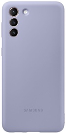 Samsung Silicone Back Case For Samsung Galaxy S21 Violet