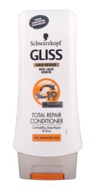Plaukų kondicionierius Schwarzkopf Gliss Kur Total Repair 19 Conditioner, 200 ml