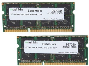 Operatīvā atmiņa (RAM) Mushkin Essentials 996644 DDR3 (SO-DIMM) 8 GB