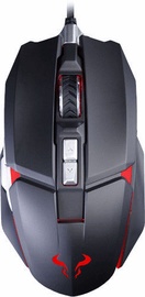 Žaidimų pelė Riotoro MR-800XP Black, laidinė, optinė