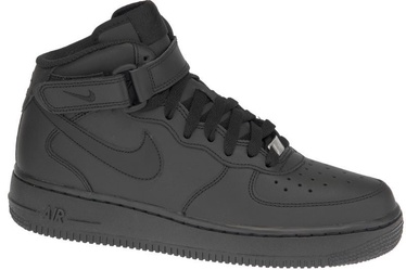 Nike Sneakers Air Force 1 MID Gs 314195-004 Black 35.5