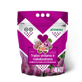 Mēslojums rododendriem, vībotnēm Agrochema, 4 kg