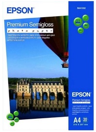 Фотобумага Epson C13S041332 A4 Semi-Glossy 20, A4