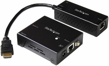 Adapteris StarTech ST121HDBTDK HDMI, RJ-45, juoda