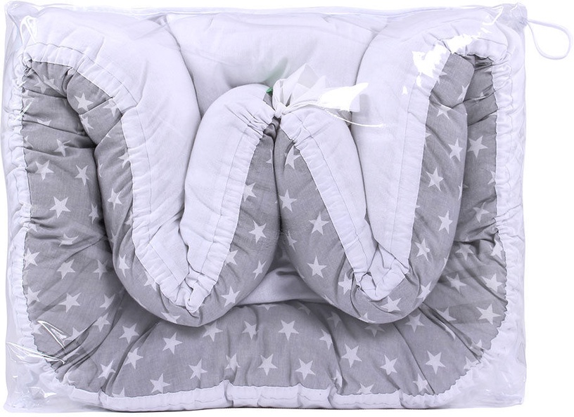 Lamamitool Lulando Multifunctional Baby Nest Grey With White Stars/White
