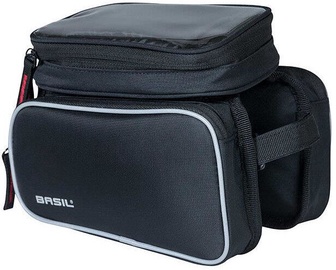 Basil Sport Design Double Frame Bag Black 1.5l