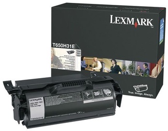 Tonera kasete Lexmark T650H31E, melna