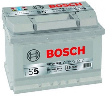 Аккумулятор Bosch High Performance S5 004, 12 В, 61 Ач, 600 а