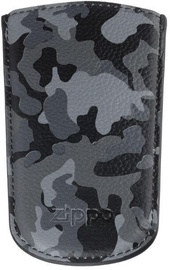 Kelioninė piniginė Zippo Leather Key Wallet Camo Grey, juoda/pilka