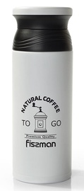 Fissman Natural Coffee Vacuum Bottle 500ml White 9655
