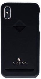 Vix&Fox Card Slot Back Shell For Apple iPhone X/XS Black