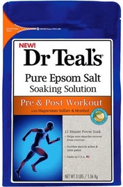 Соль для ванной Dr Teal's Pure Epsom Pre & Post Workout, 1360 г