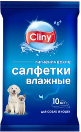 Салфетки для ухода за животными Ekoprom Cliny, 10 шт.