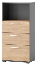 Szynaka Meble Omega 07 Drawer 60x122x38cm Oak