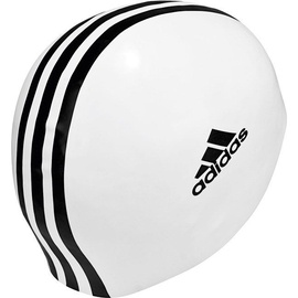 Adidas 3 Stripes Swimming Cap 802309 White