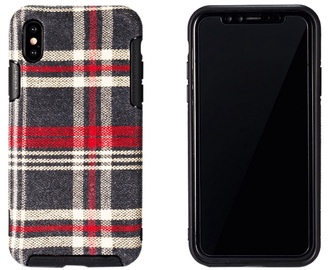 Remax Fabric Series Back Case For Apple iPhone X Red