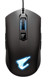 Žaidimų pelė AORUS M4 Black, laidinė, optinė