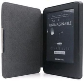 C-TECH Protect Hardcover Case for Kindle 8 WAKE/SLEEP function Black