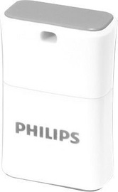 USB atmintinė Philips Pico Edition Gray, USB 2.0, 32 GB