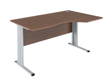 Skyland Imago-M SA-2M Right Work Desk 140x90cm French Walnut