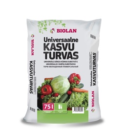 Substratas universalus daržovėms Biolan, 75 l