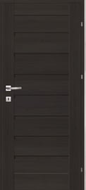 Полотно межкомнатной двери Classen Grena M1, правосторонняя, дубовый/антрацитовый, 203.5 см x 74.4 см x 4 см