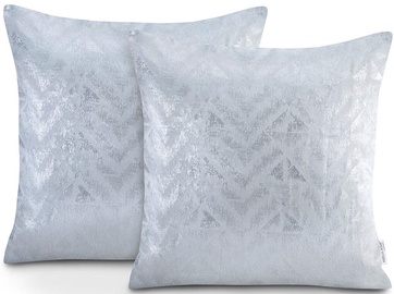 Padjapüür AmeliaHome Blackout Navia Pillowcase Silver 45x45cm 2pcs