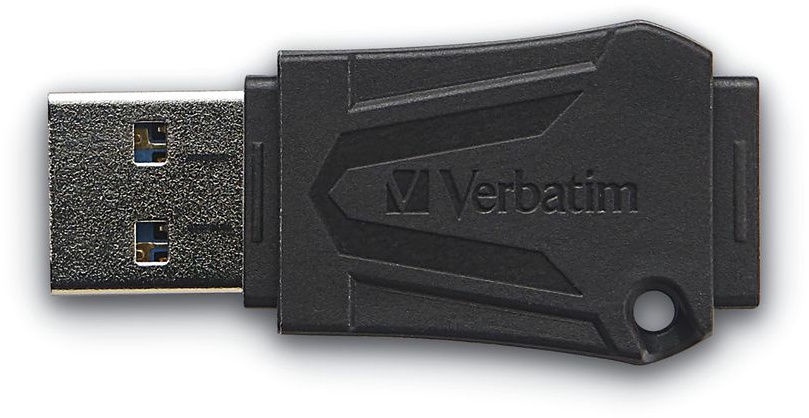 USB atmintinė Verbatim ThoughMAX, juoda, 16 GB